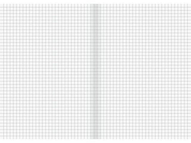 Räknehäfte A5 5x5mm mellanblå